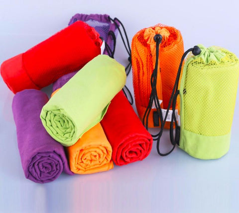 Microfiber Gym Towel w/ Bag