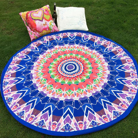 Round Zen Yoga Blanket