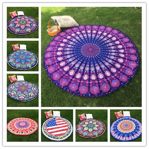 Round Zen Yoga Blanket