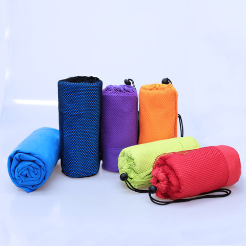 Microfiber Gym Towel w/ Bag