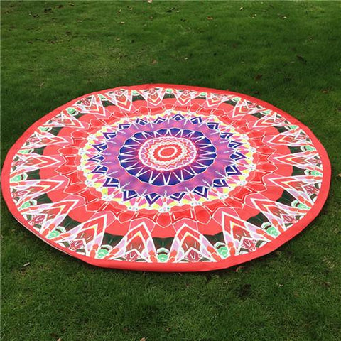 Round Zen Yoga Blanket