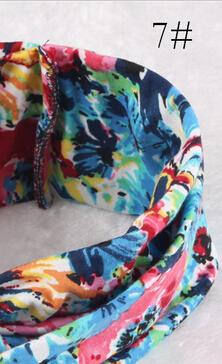Retro Floral Yoga Turban