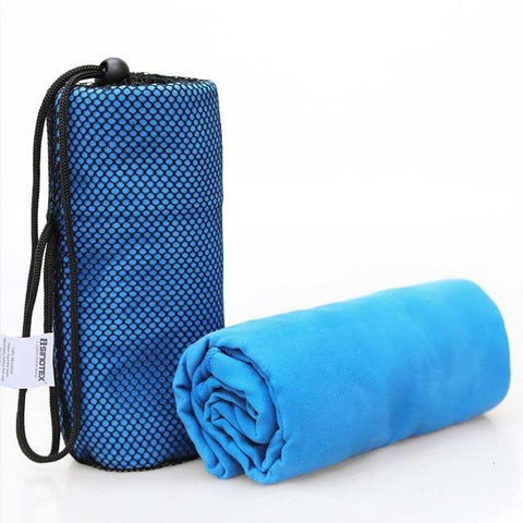 Microfiber Gym Towel w/ Bag