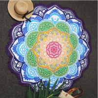 Mandala Tapestry Yoga Blanket