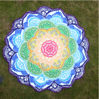 Mandala Tapestry Yoga Blanket